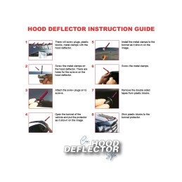 Deflector capota compatibil Hyundai ix35 2010-2017