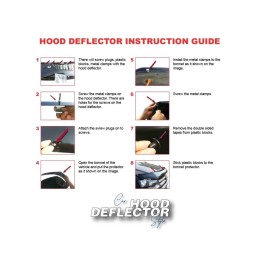 Deflector capota auto compatibil Zafira Life dupa 2019