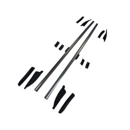 Set bare portbagaj longitudinale aluminiu auto VW Transporter T7 lung 2024