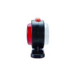 Lampa gabarit LED auto rotunda neon alb rosu 12V 24V