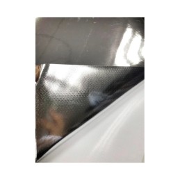 Folie auto autocolant PVC cromata argintiu oglinda 1.52m x 1m