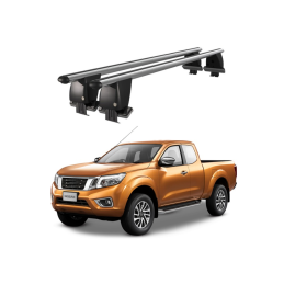 Bare transversale portbagaj auto aluminiu plafon neted Nissan Navara NP300 2014-2021