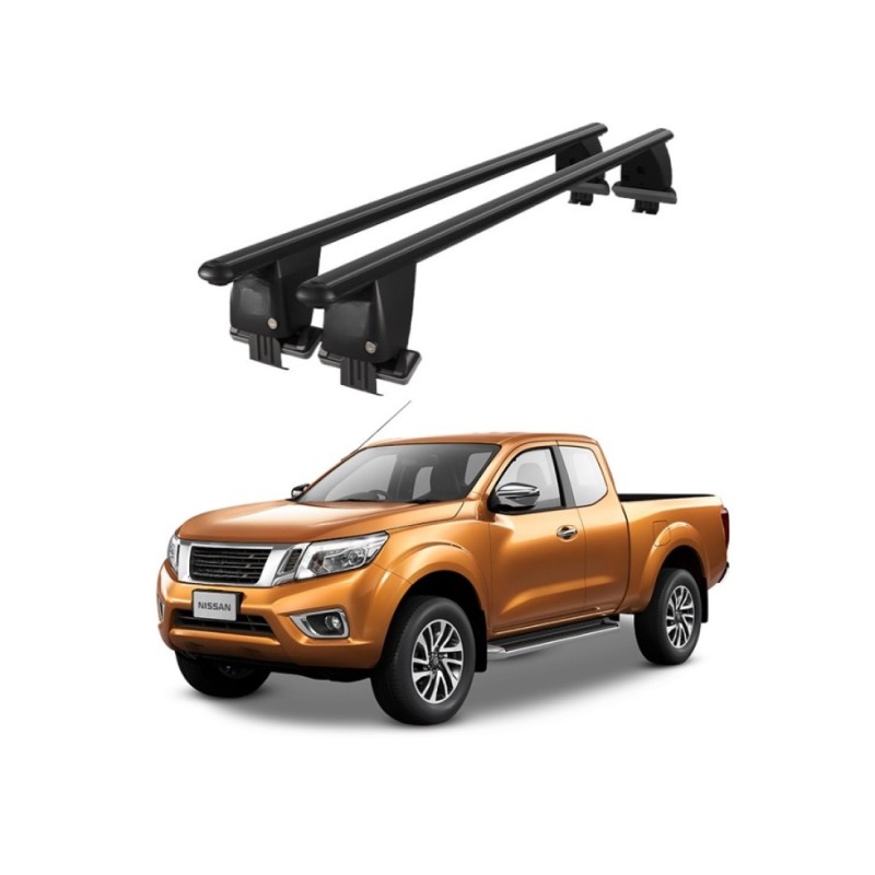 Bare transversale portbagaj auto aluminiu plafon neted Nissan Navara NP300 2014-2021