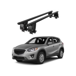 Bare transversale portbagaj auto aluminiu plafon neted Mazda CX-5 KE 2012-2015