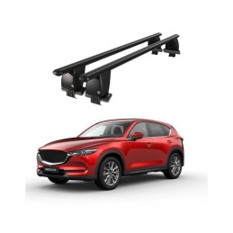 Bare transversale portbagaj auto aluminiu plafon neted Mazda CX-5 KF 2017