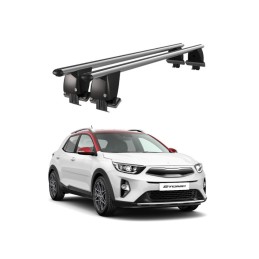 Bare transversale portbagaj auto aluminiu  plafon neted Kia Stonic dupa 2017
