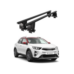 Bare transversale portbagaj auto aluminiu  plafon neted Kia Stonic dupa 2017