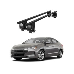 Bare transversale portbagaj auto aluminiu plafon neted Hyundai Elantra AD 2016-2020