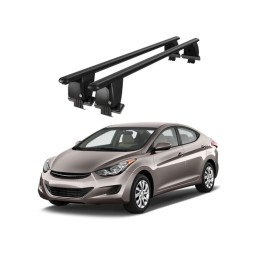 Bare transversale portbagaj auto aluminiu plafon neted Hyundai Elantra UD 2011-2015
