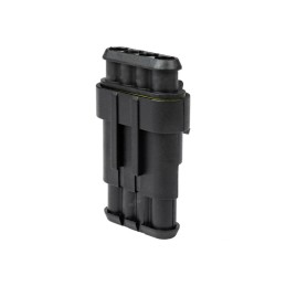 Set mufe conectori auto 4 pini mama-tata 12V 24V IP67