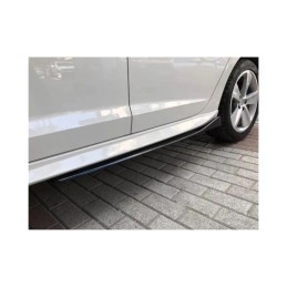 Set prelungiri ornament praguri laterale tuning 74.5cm negru