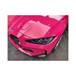 Folie auto PET Premium magenta lucios cu tehnologie anti-bule 18m x 1.52m