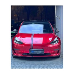 Folie auto PET Premium rosu liquid metal cherry red cu tehnologie anti-bule 16m x 1.52m