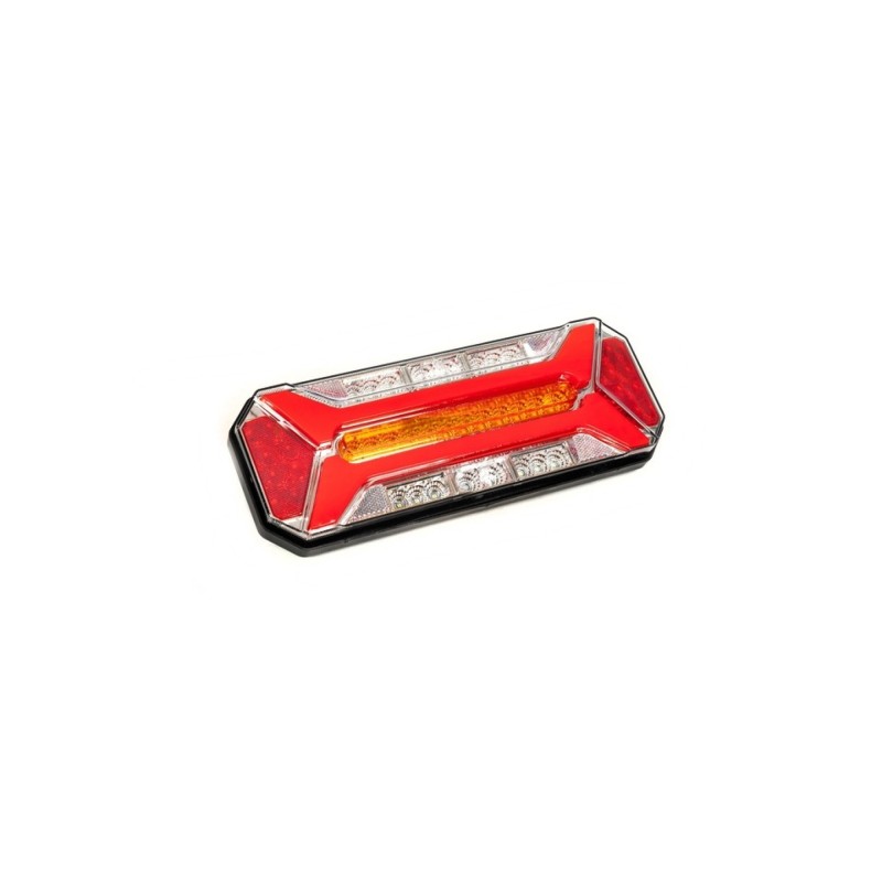 Lampa stop auto LED cu semnalizare dinamica 5 functii 12V/24V 355x135x50mm