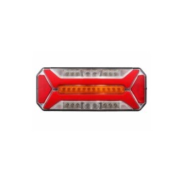 Lampa stop auto LED cu semnalizare dinamica 5 functii 12V/24V 355x135x50mm
