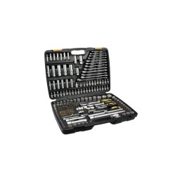Trusa tubulare 1/2 inch 216 piese XXL cu clichet 45 dinti