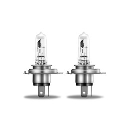 Set 2 becuri auto halogen Osram H4 Night Breaker Silver +100% 60/55W 12V
