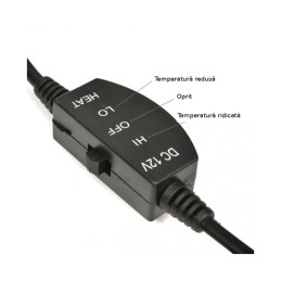 Husa auto scaun cu incalzire electrica 12V 20-45W 97x47