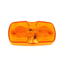 Lampa SMD 4002-2 Lumina: portocalie Voltaj: 24V Rezistenta la apa: IP66