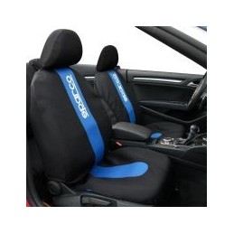 Huse Scaune Auto Mercedes SL R231/W121/Slk R170/R171- Sparco Blue Stripe 11 Buc