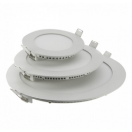 Panel LED 3W rotund Ã˜83mm. COD: GLL-PB3R 3W 265LM