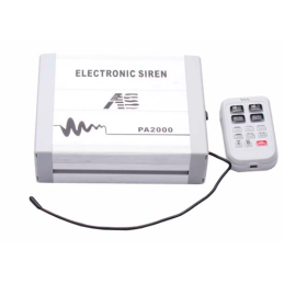 Amplificator profesional pentru sirena auto cu MP3. COD: PA2000-MP3