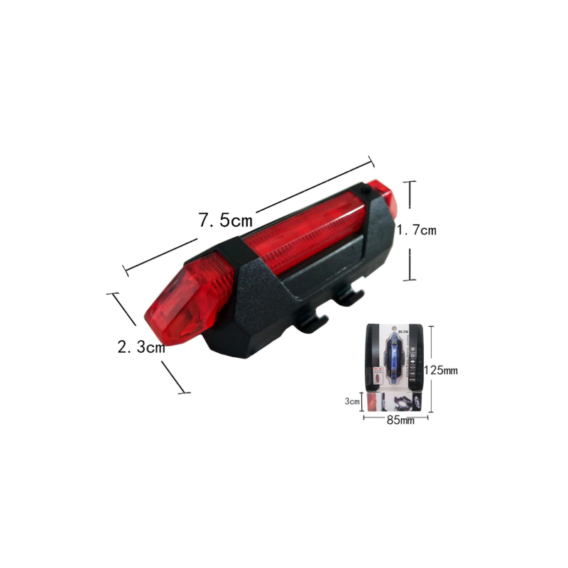 Lampa-LED-rosie-reincarcabila-pentru-bicicleta-20W-COD--BS-216