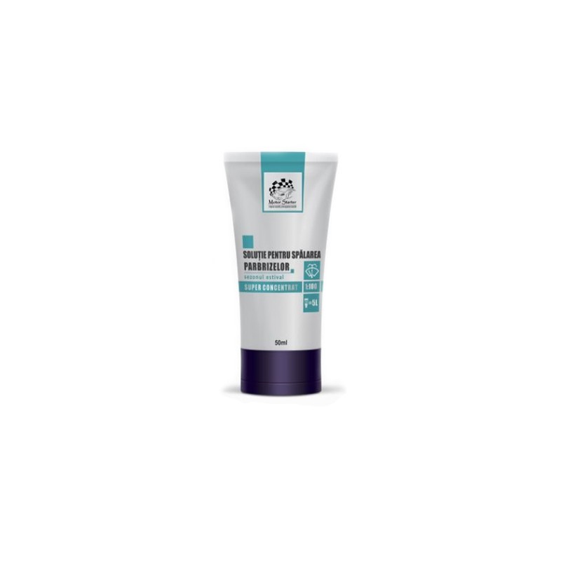 Solutie concentrata pentru spalat parbrize 50ml de vara.