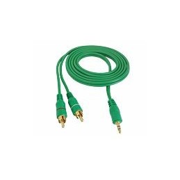 Cablu-jack-35mm-la-2RCA-15m-verde