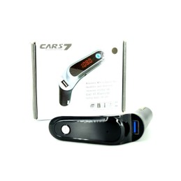 Modulator MP3 cu functie Kit Handsfree auto Bluetooth cu incarcare telefon USB 12V. G7