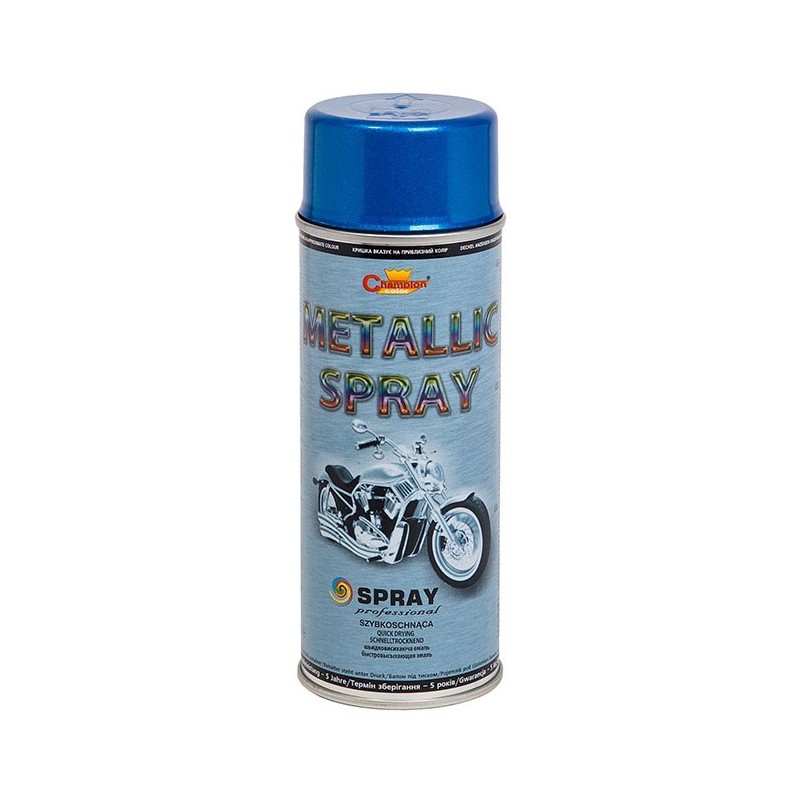 Spray vopsea Profesional CHAMPION RAL ALBASTRU METALIZAT 400ml