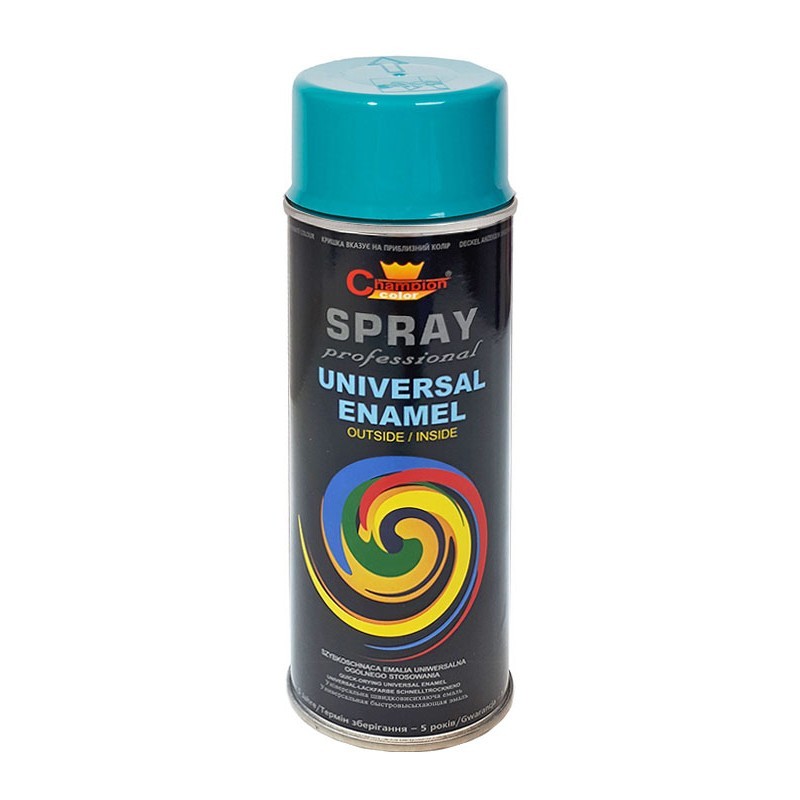 Spray vopsea Profesional CHAMPION RAL 5021 Albastru turcoaz 400ml