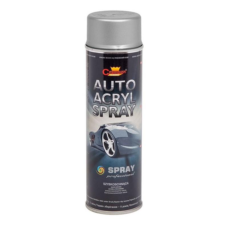 Spray vopsea Profesional CHAMPION ARGINTIU 500ml