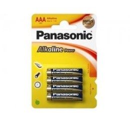 Set 4 baterii Panasonic Alkaline Power R3 AAA