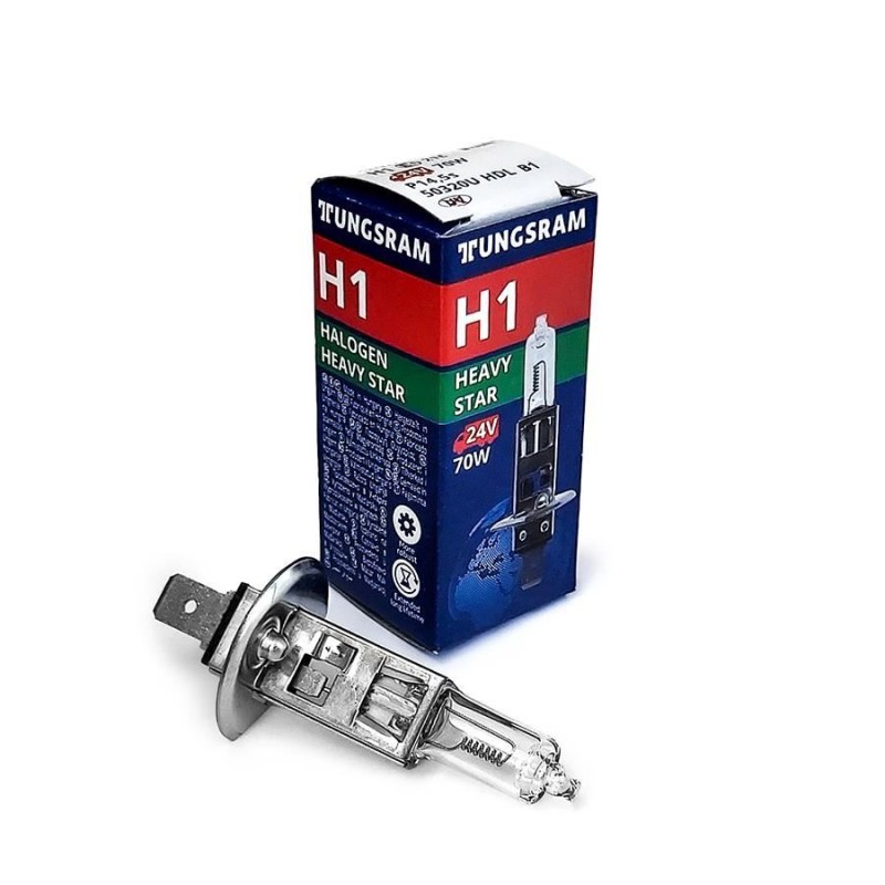 Bec auto H1 Tungsram 24V Heavy Star 70W P14 5S