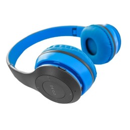 Casti audio Siegbert P47 wireless Bluetooth albastru