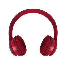 Casti audio Siegbert P47 wireless Bluetooth rosu