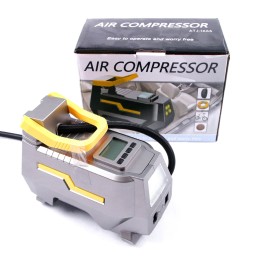 Compresor aer PREMIUM cu manometru digital 12V