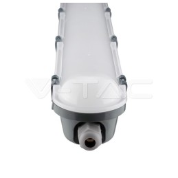 Lampa LED Rezistenta la Apa Seria M 600mm 18W 4000K Mat 120 lm/W
