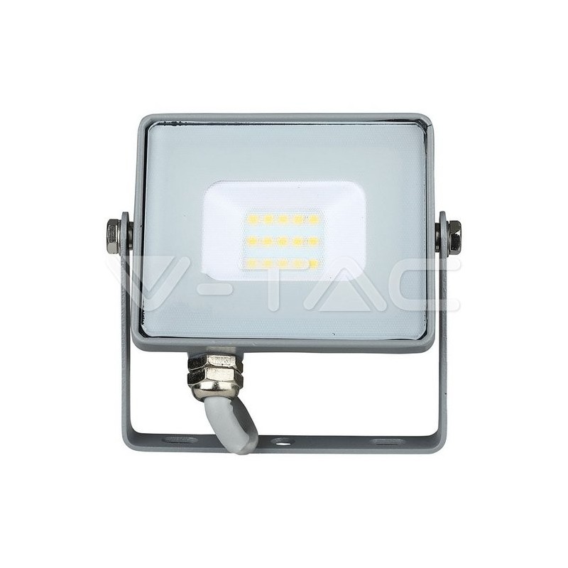 Proiector LED 10W Cip SAMSUNG SMD Corp Gri 6400K