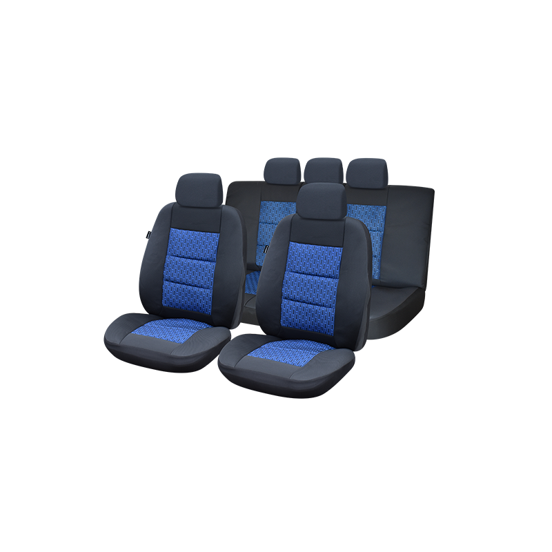 Set huse scaun premium Lux albastru