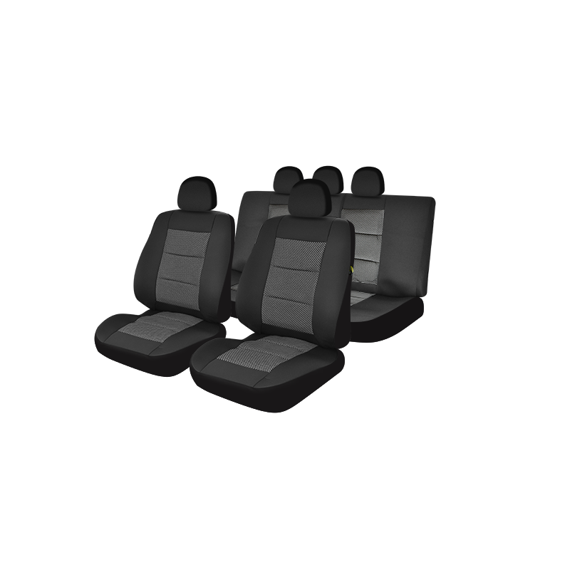 Set huse scaun premium Lux negru UMB2