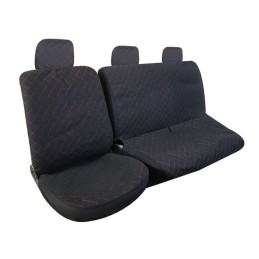 Huse scaune auto Iveco Daily material textil romb