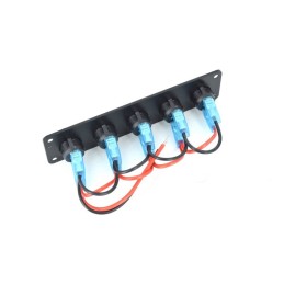 Panou 5 intrerupatoare 12V 20A