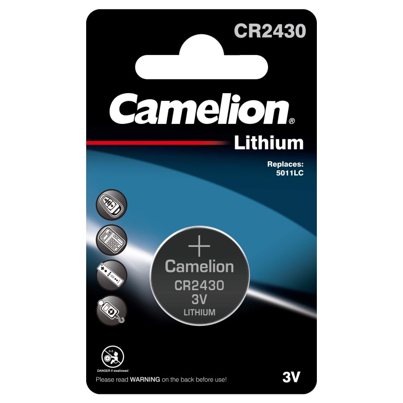 Baterie 3V CR2430 Camelion Lithium