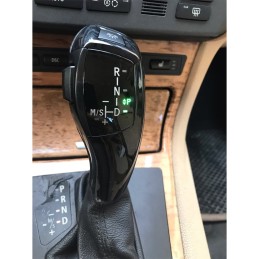 Maneta schimbator automat BMW cu LED negru