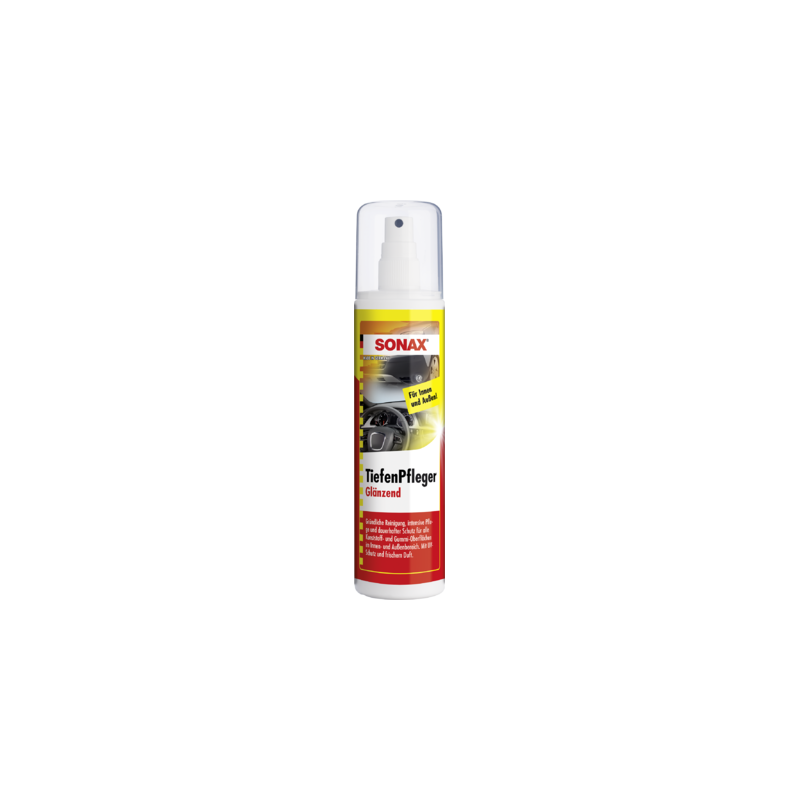 Spray Sonax pentru intretinerea si protejarea componentelor din plastic si cauciuc 300 ml