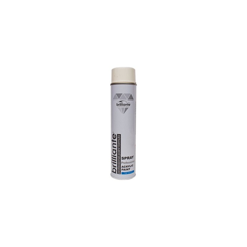Spray vopsea acrilica Brilliente alb pur lucios 600 ml