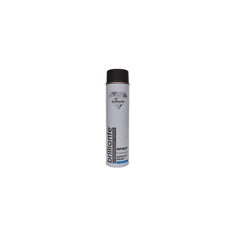 Spray vopsea acrilica Brilliante negru mat 600 ml