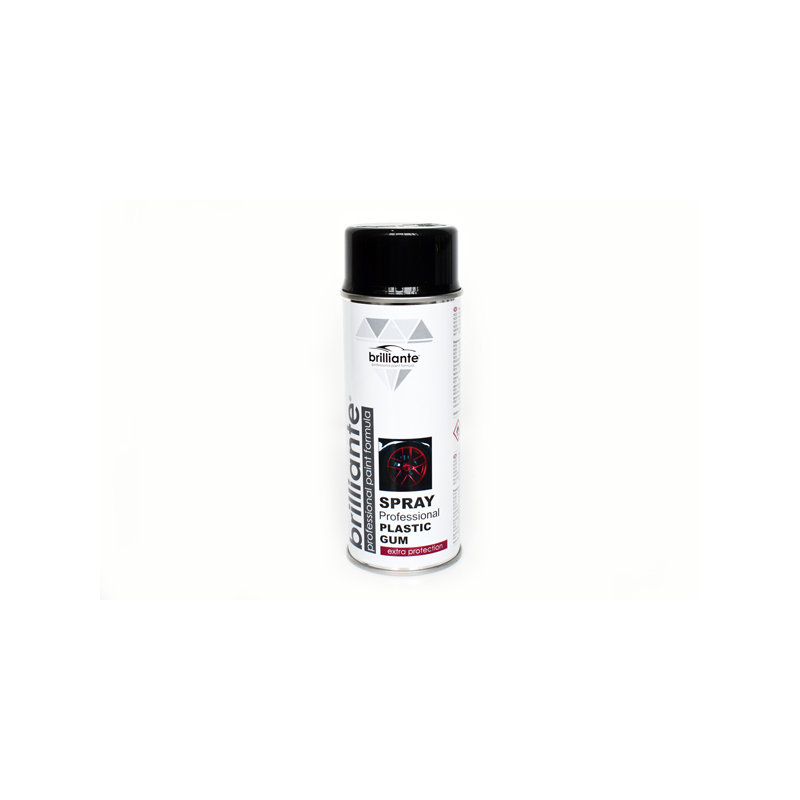 Spray vopsea cauciucata Brilliante negru 400 ml
